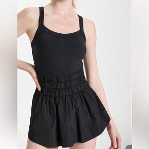 Free People Movement Way Home Skortsie in Black size Large